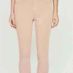 AG Adriano Goldschmied Prima Crop Cigarette Pink Denim Jeans 31